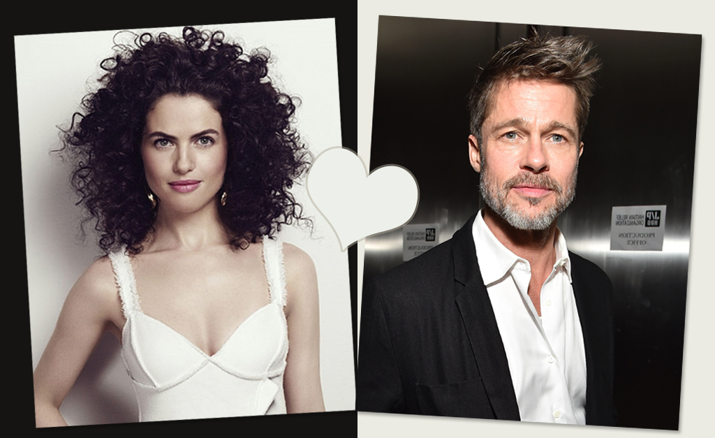Brad Pitt se prepara para apresentar Neri Oxman aos filhos