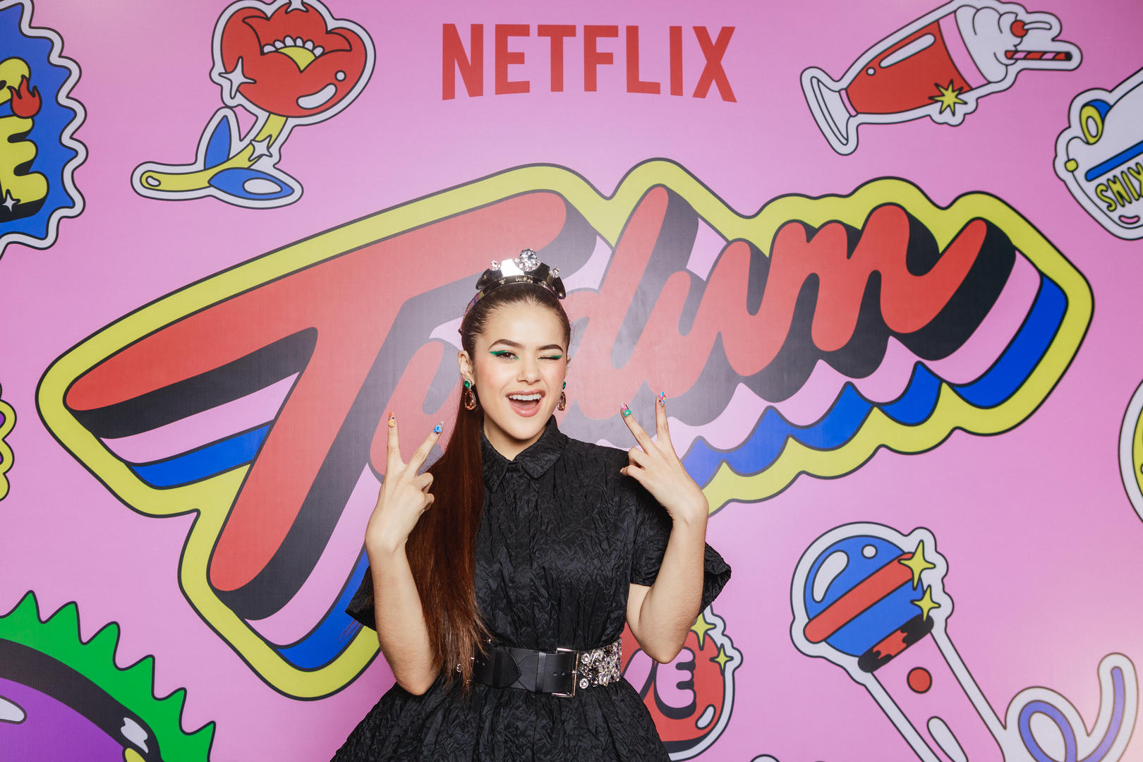 NETFLIX: Maisa at TUDUM 2020 on Thursday, Nov. 5 in Sao Paulo, Brazil. CR:/Netflix Should any issues occur, downloadable links to be sent to Lívia Vilela (lvilela@netflix.com).