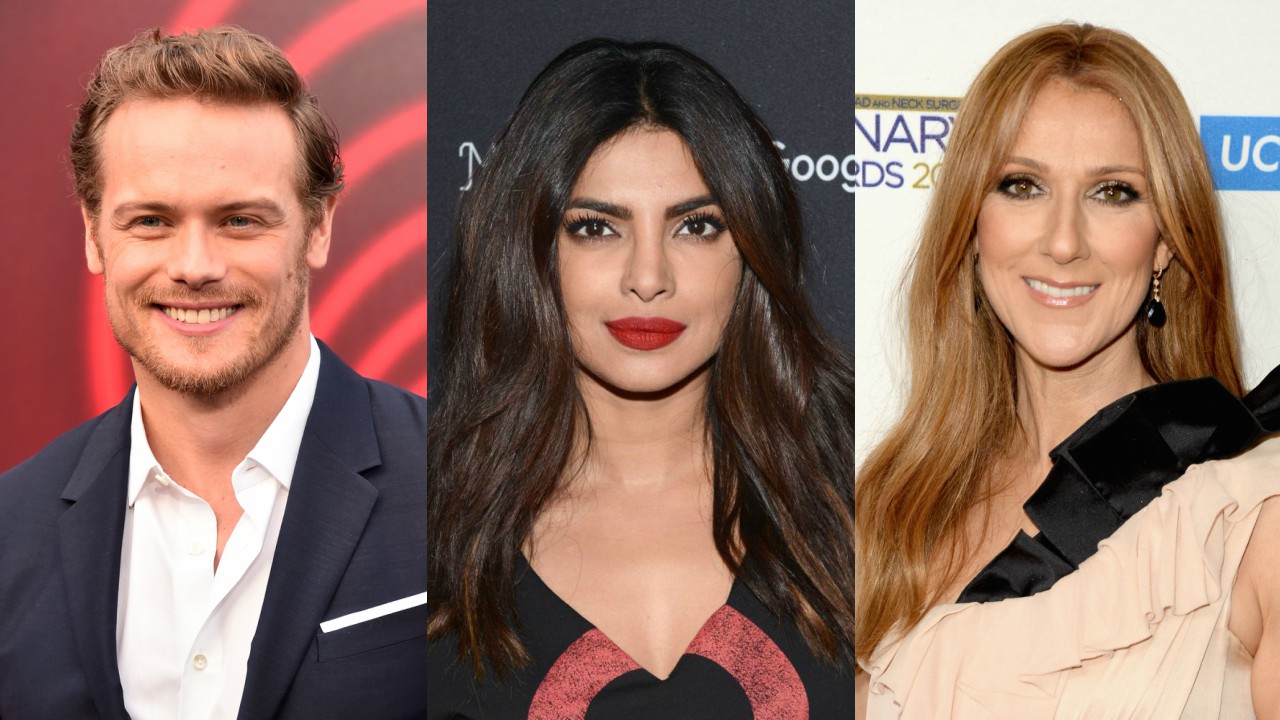 Sam Heughan, Priyanka Chopra e Celine Dion irão estrelar novo drama romântico
