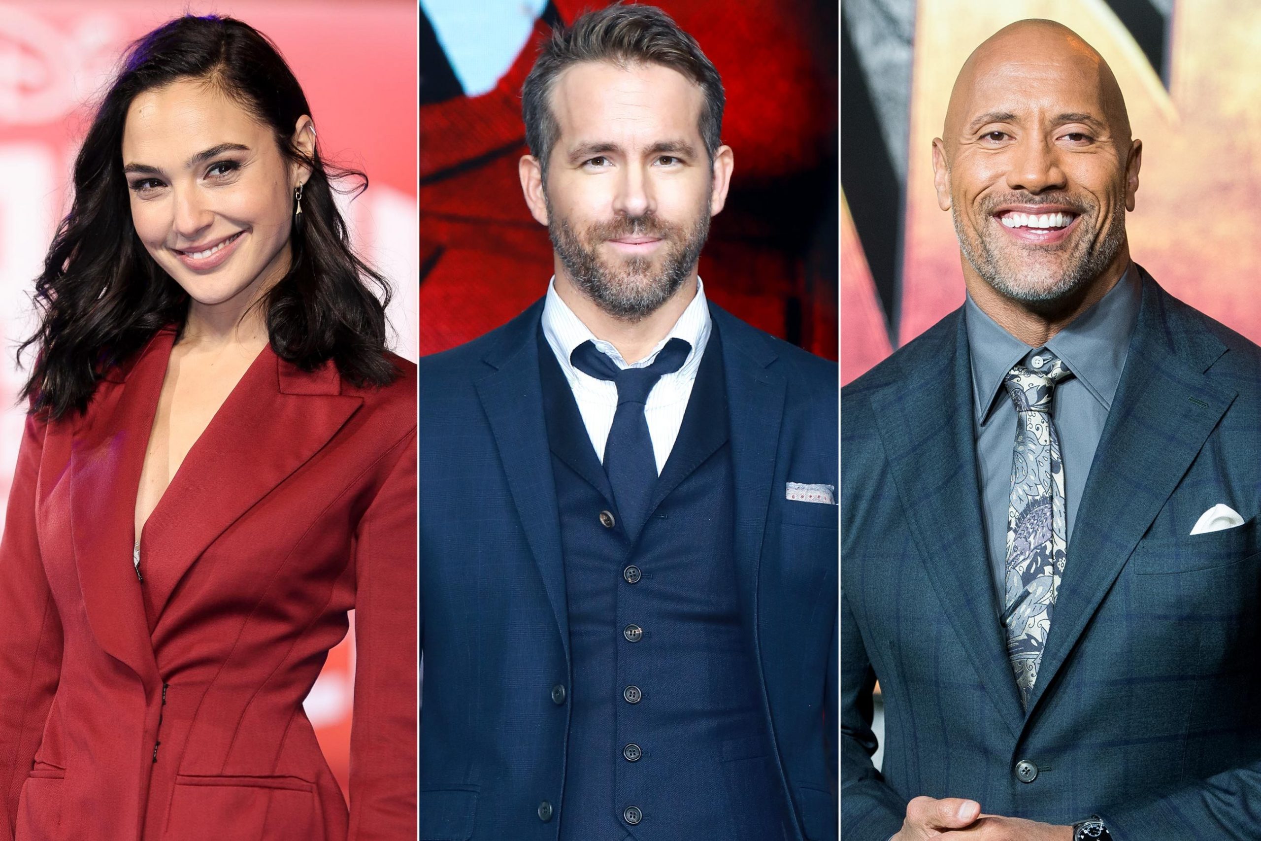 "Alerta Vermelho": Netflix anuncia data de estreia de filme com Ryan Reynolds, Gal Gadot e Dwayne Johnson