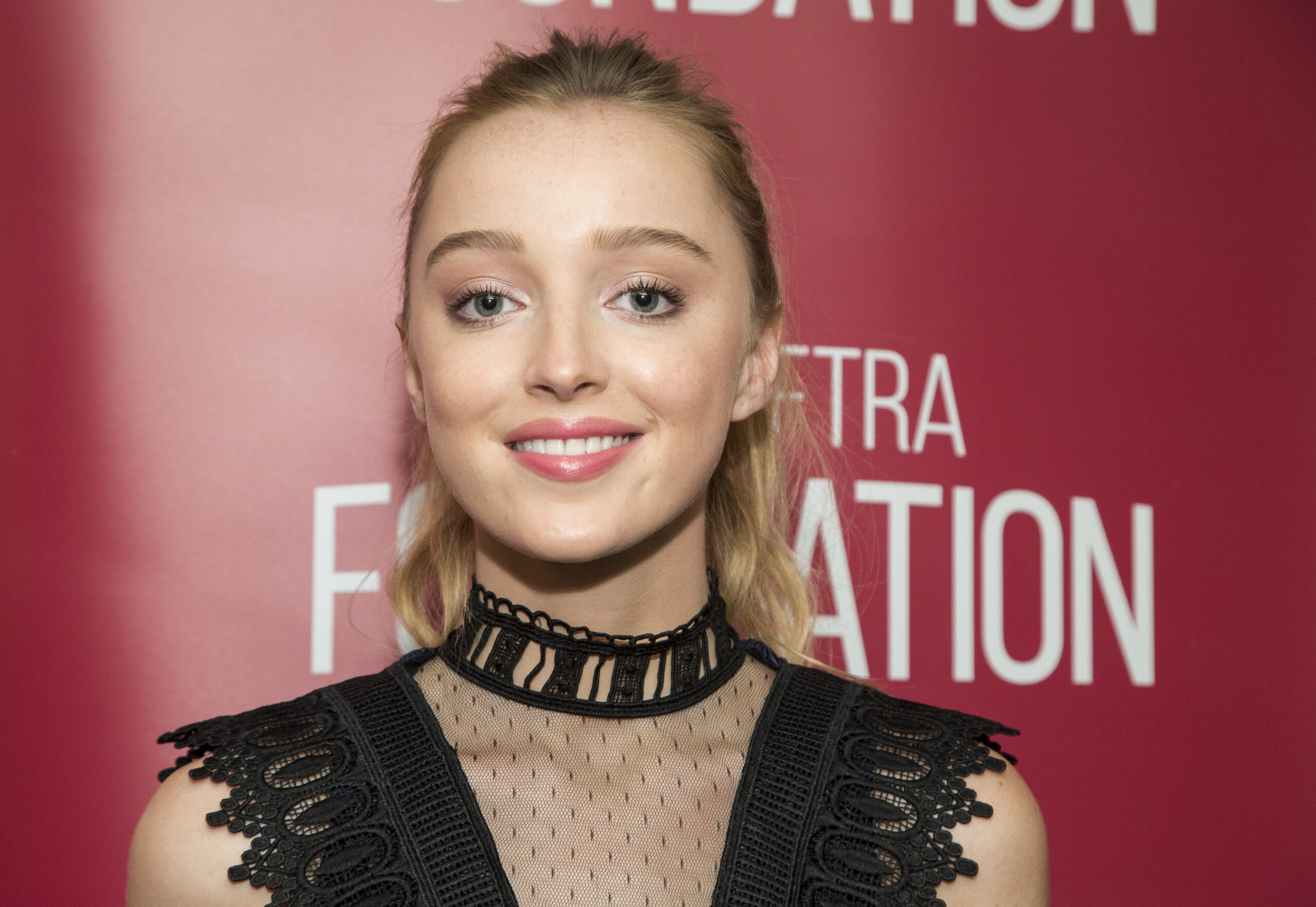 LOS ANGELES, CA - MARCH 07: Actress Phoebe Dynevor attends SAG-AFTRA Foundation's Conversations with "Snatch" at SAG-AFTRA Foundation Screening Room on March 7, 2017 in Los Angeles, California. (Photo by Vincent Sandoval/Getty Images)